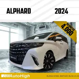 DP10% [Km4.000] Alphard G CVT 2024 White Reg 2025 #AUTOHIGH