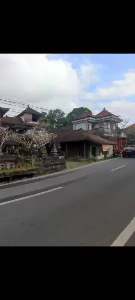 Dijual tanah 26 are pinggir jalan utama mas ubud gianyar bali