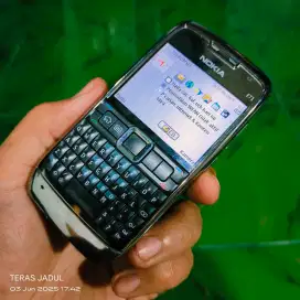 nokia e71 grey original normal sinyal aman
