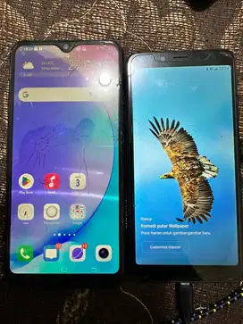 Jual hp hp vivo y17 4/128 & redmi 6a 2/16