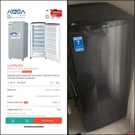 Di jual freezer second like NEW
