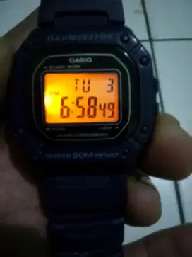 Jam Casio w218 original