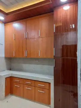 Kitchen set , Partisi , Meja makan , tempat tidur anak , lemari baju