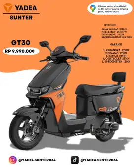 Sepeda listrik yadea type GT30