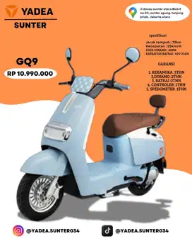 Sepeda listrik yadea type GQ9