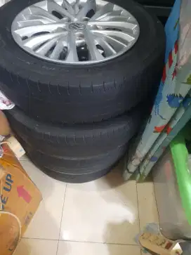 Jual velg ori all new ertiga beserta ban