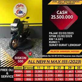 DP CUMAN 500 RIBU !! ALL NEW N MAX 155 2023
