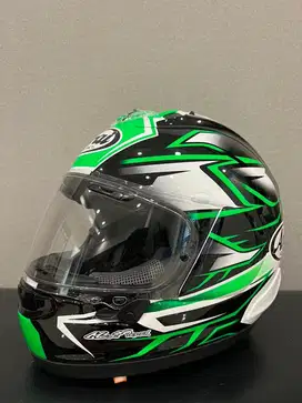 Arai RX7X Ghost Green JDM