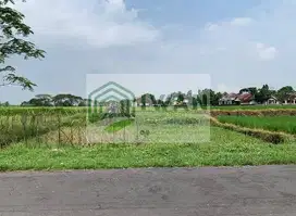 Tanah Luas & Murah View Bagus Hadap Jalan Lebar Dilewati Air Jernih