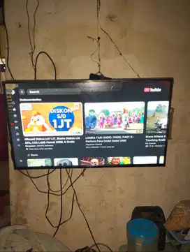 Dijual smart tv merek Sanken 40 inch