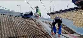 Perbaikan atap bocor ,pergantian atap bajaringan,plafon pvc kanopi,dll