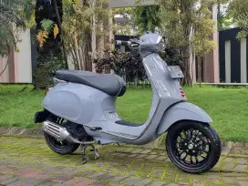Vespa Sprint 150 ABS IGet Grey Materia Termurah thn 2021 Koko Motor