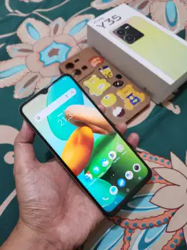 Vivo Y35 8+8/128gb fullset Ex resmi vivo