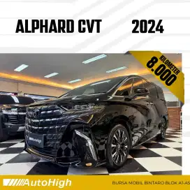 DP10% [Km8.000] Alphard G CVT 2024 Black / Hybrid Reg 2025 #AUTOHIGH