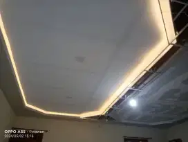 spesialis pemasangan plafon gypsum terima w