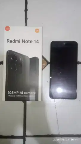 HP XIAOMI REDMI NOTE 14 BLACK COLOR