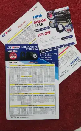 GT RADIAL BRIDGESTONE DUNLOP DISKON 30%