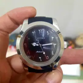 Seiko mod black arabic dial nh35