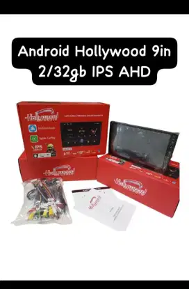Hu android mobil 9inch hollywood 2/32 qled