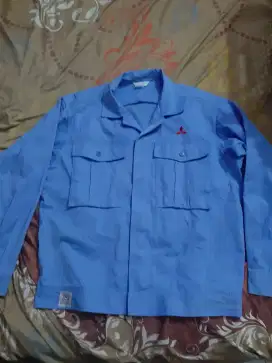 Work jacket mitshubishi montir outer size m jaket