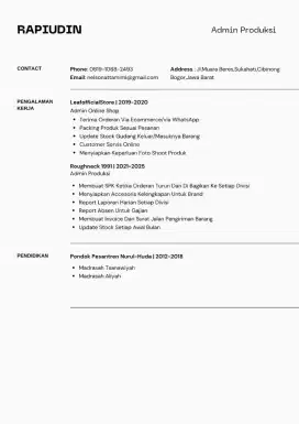 Mencari pekerjaan