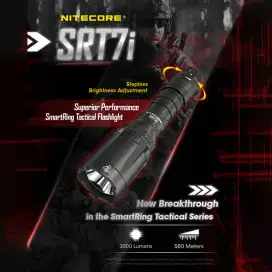 NITECORE Senter LED Tactical Flashlight Luminus SFT-70 3000lm - SRT7i