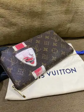 Dompet louis vuitton zippy wallet 2015 monogram original (sale)