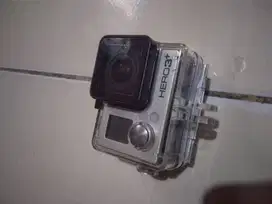GoPro hero 3 plus,silver,kamera+monitor lcd.(Kamera vlog)