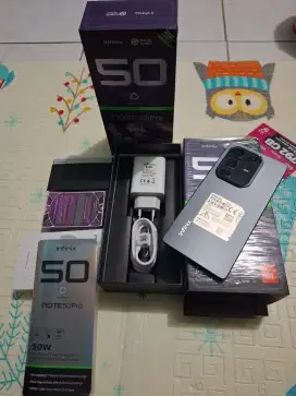 INFINIX NOTE 50PRO RAM 8/256GB FULLSET LIKE NEW