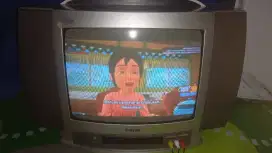 Tv tabung 14in Digiteg Ninja. Gambar cakep mulus. Suara cakep jernih.