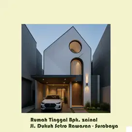 Gambar Desain Arsitek Struktur IMB / PBG Rab Bangunan Rumah