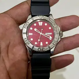 seiko mod red automatic