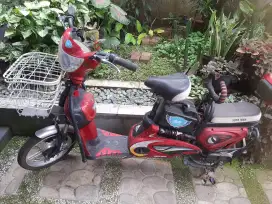 Jual murah sepeda listrik merk Raider