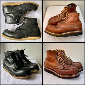 SIZE 39 Borongan JUAL RUGI | REDWING 875 & RED WING 8130 Sepatu Boots