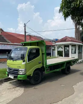 Hino Dutro 110HD double Losbak 4.7meter 2014