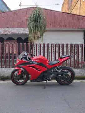 Ninja 250cc merah