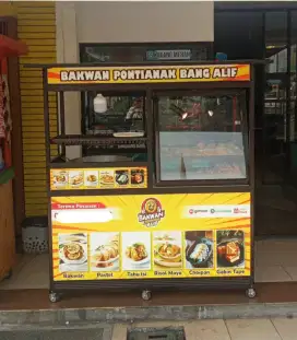 DIJUAL CEPAT GEROBAK GORENGAN SECOND