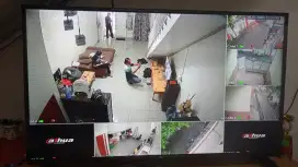 Pusat cctv + pasang + setting