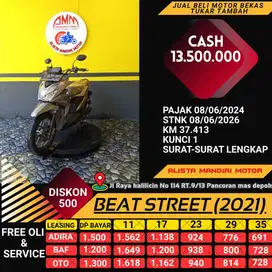 DP (1,2JUTA) HONDA BEAT STREET 2021 KM 30RB