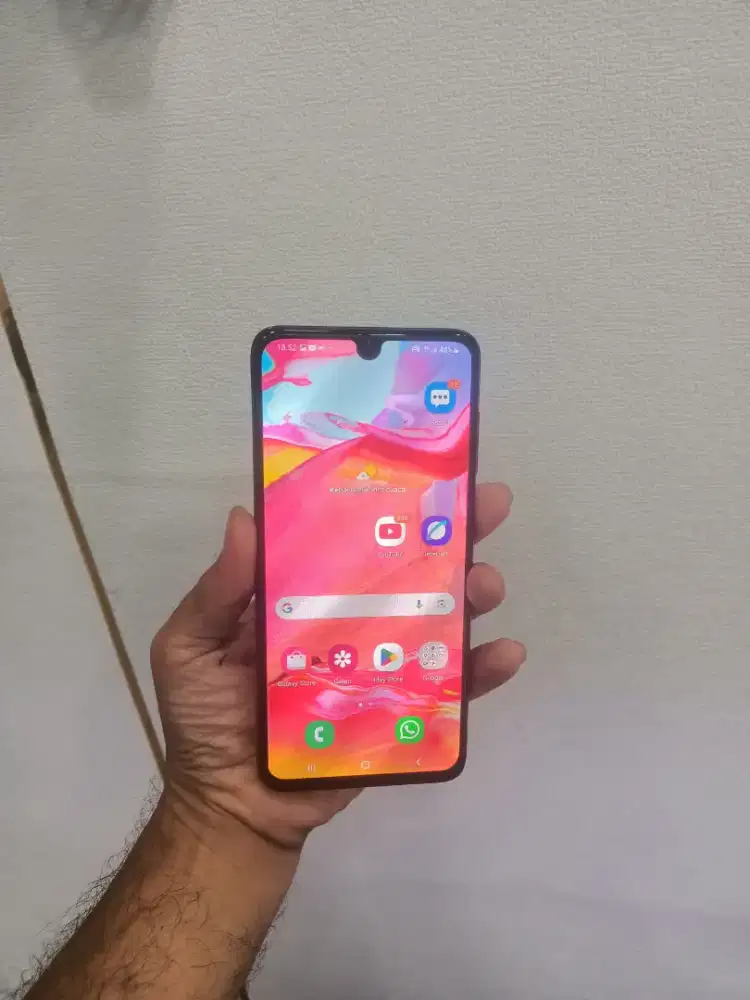 Samsung A70 ram 6/128 normal semua minus finger of batangan saja