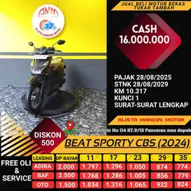 KM 10RB DP 2JT AJA !! BEAT SPORTY CBS 2024