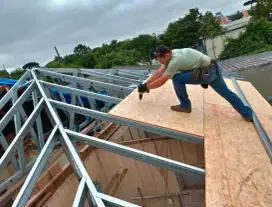 Tukang Bangunan Perbaikan Atap Bocor Renovasi Pasang Plafon PVC GRC