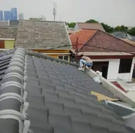 P,atapbocor,kanopi,pergantian atap bajaringan,plafon pvc dll