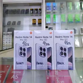 Redmi Note 14 Pro 5G (8/256) GB Baru 100% Original²