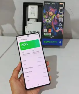 Infinix Note 40 ram 8+8/256
