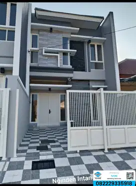 Rumah Gress Tengah Kota Nginden Intan Surabaya Timur