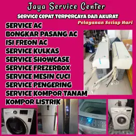 Service AC Kulkas Frezer Servis Mesin Cuci Bongkar Pasang AC Wonokromo
