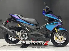 Yamaha aerox 155 modif hedon 2017,km 20rb,mantap ninja cbr vario nmax