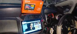 Pemasangan head unit android orca 10 inc  di Honda jazz g8