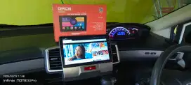Pemasangan head unit android orca 10 inc  di honda freed